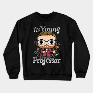 Young Professor Red Crewneck Sweatshirt